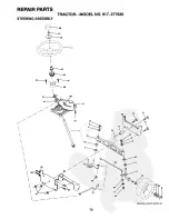 Preview for 10 page of Craftsman 277620 Repair Parts Manual