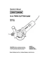 Preview for 1 page of Craftsman 286.17589 Operator'S Manual