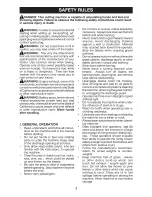 Preview for 3 page of Craftsman 28724 Operator'S Manual