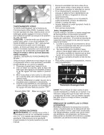 Preview for 45 page of Craftsman 28724 Operator'S Manual