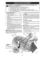 Предварительный просмотр 21 страницы Craftsman 28853 Operator'S Manual