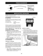 Предварительный просмотр 38 страницы Craftsman 28853 Operator'S Manual