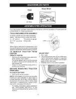 Preview for 7 page of Craftsman 28857 Operator'S Manual