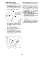 Предварительный просмотр 40 страницы Craftsman 28907 - Lt 2000 19.5 HP/42" Lawn Tractor Owner'S Manual