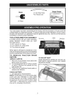 Предварительный просмотр 7 страницы Craftsman 28908 - Lt 2000 19.5 HP/42" Lawn Tractor Operation Manual