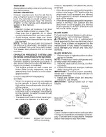 Предварительный просмотр 17 страницы Craftsman 28908 - Lt 2000 19.5 HP/42" Lawn Tractor Operation Manual