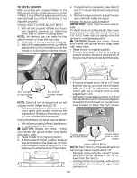 Предварительный просмотр 22 страницы Craftsman 28908 - Lt 2000 19.5 HP/42" Lawn Tractor Operation Manual