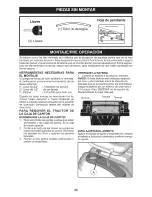 Предварительный просмотр 36 страницы Craftsman 28908 - Lt 2000 19.5 HP/42" Lawn Tractor Operation Manual