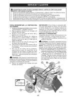 Предварительный просмотр 49 страницы Craftsman 28908 - Lt 2000 19.5 HP/42" Lawn Tractor Operation Manual