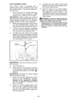 Предварительный просмотр 24 страницы Craftsman 28945 - GT 5000 26 HP/54" Garden Tractor Operation Manual