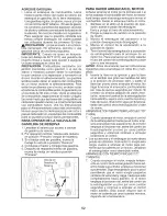 Предварительный просмотр 52 страницы Craftsman 28945 - GT 5000 26 HP/54" Garden Tractor Operation Manual