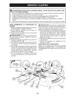 Предварительный просмотр 59 страницы Craftsman 28945 - GT 5000 26 HP/54" Garden Tractor Operation Manual