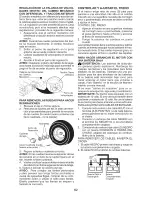 Предварительный просмотр 62 страницы Craftsman 28945 - GT 5000 26 HP/54" Garden Tractor Operation Manual