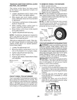 Preview for 24 page of Craftsman 28970 - Professional PYT 24 HP/42" Yard Tractor Operation Manual