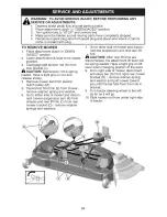 Preview for 24 page of Craftsman 28990 - YT 4500 26 HP 54" Yard Tractor Operator'S Manual