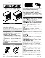 Preview for 1 page of Craftsman 2915 Operator'S Manual