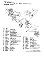 Preview for 3 page of Craftsman 293410 Repair Parts Manual