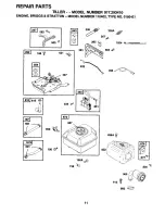 Preview for 11 page of Craftsman 293410 Repair Parts Manual