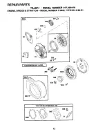 Preview for 12 page of Craftsman 293410 Repair Parts Manual