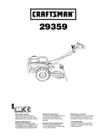 Preview for 1 page of Craftsman 29359 Instruction Manual