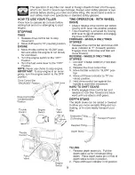 Предварительный просмотр 9 страницы Craftsman 29906 - 14 in. Rear Tine Tiller Owner'S Manual