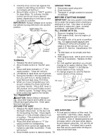 Предварительный просмотр 10 страницы Craftsman 29906 - 14 in. Rear Tine Tiller Owner'S Manual