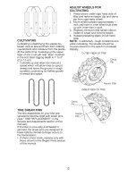 Предварительный просмотр 12 страницы Craftsman 29906 - 14 in. Rear Tine Tiller Owner'S Manual