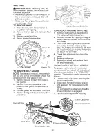 Предварительный просмотр 16 страницы Craftsman 29906 - 14 in. Rear Tine Tiller Owner'S Manual