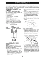 Предварительный просмотр 26 страницы Craftsman 29906 - 14 in. Rear Tine Tiller Owner'S Manual