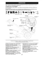 Предварительный просмотр 28 страницы Craftsman 29906 - 14 in. Rear Tine Tiller Owner'S Manual