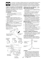 Предварительный просмотр 29 страницы Craftsman 29906 - 14 in. Rear Tine Tiller Owner'S Manual