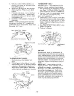 Preview for 16 page of Craftsman 29921 - Front Tine Tiller-CA Model Owner'S Manual