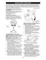 Preview for 24 page of Craftsman 29921 - Front Tine Tiller-CA Model Owner'S Manual