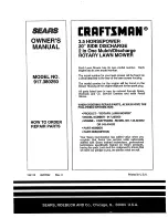 Предварительный просмотр 24 страницы Craftsman 2One 917.380250 Owner'S Manual