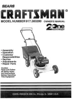 Preview for 1 page of Craftsman 2One 917.383280 Owner'S Manual