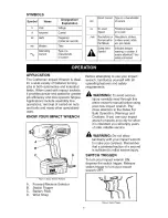 Preview for 8 page of Craftsman 310.26825 Owner'S Manual