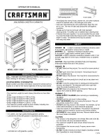 Craftsman 31293 Operator'S Manual preview