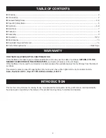 Preview for 2 page of Craftsman 315.101140 Operator'S Manual