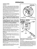 Предварительный просмотр 7 страницы Craftsman 315.101280 Owner'S Manual