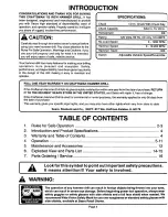 Предварительный просмотр 4 страницы Craftsman 315.101390 Owner'S Manual