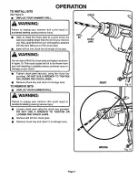 Предварительный просмотр 9 страницы Craftsman 315.101390 Owner'S Manual