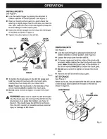 Предварительный просмотр 11 страницы Craftsman 315.101531 Operator'S Manual