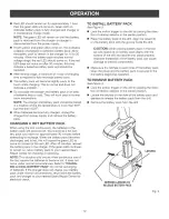 Preview for 12 page of Craftsman 315.101540 Operator'S Manual