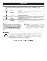 Preview for 7 page of Craftsman 315.101650 Operator'S Manual