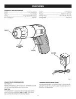 Preview for 8 page of Craftsman 315.101650 Operator'S Manual