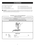 Preview for 12 page of Craftsman 315.101650 Operator'S Manual