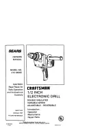 Craftsman 315.105050 Owner'S Manual предпросмотр