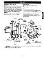 Preview for 7 page of Craftsman 315.108350 Owner'S Manual