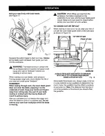 Предварительный просмотр 14 страницы Craftsman 315.108400 Owner'S Manual