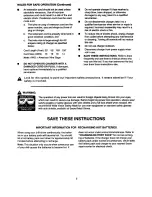 Preview for 5 page of Craftsman 315.110790 Owner'S Manual